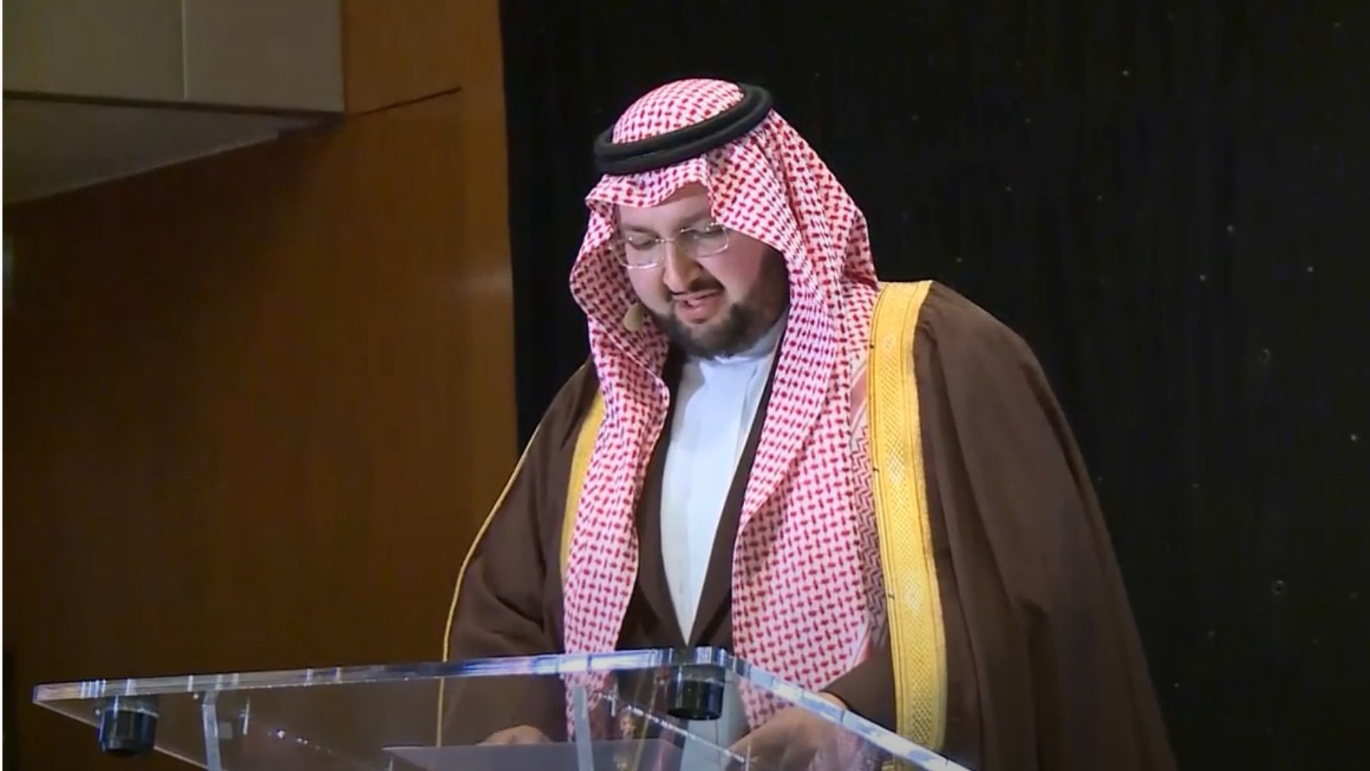 كلمة الأمير عبدالعزيز بن طلال في ندوة أجفند 2018